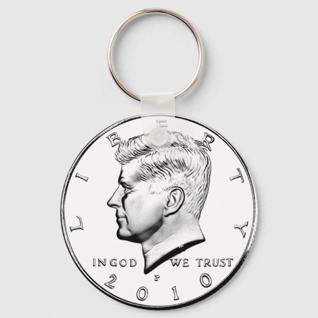 KENNED HALF DOLLAR KEY RING (Front)