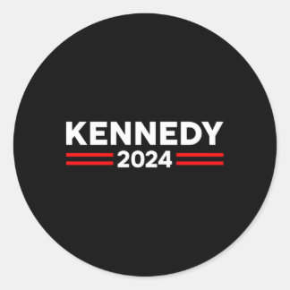 Kennedy 2024 Rfk Jr For President Classic Round Sticker