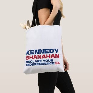 Kennedy and Shanahan 2024 Slogan Tote Bag