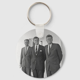 Kennedy Brothers, John, Ted, Robert Key Ring