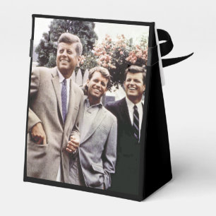 Kennedy Brothers, President John, Robert & Ted Favour Box
