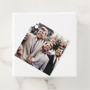 Kennedy Brothers, President John, Robert & Ted Favour Tags