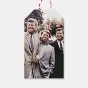 Kennedy Brothers, President John, Robert & Ted Gift Tags