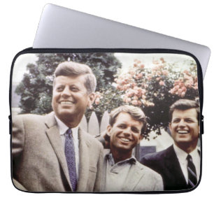 Kennedy Brothers, President John, Robert & Ted Laptop Sleeve