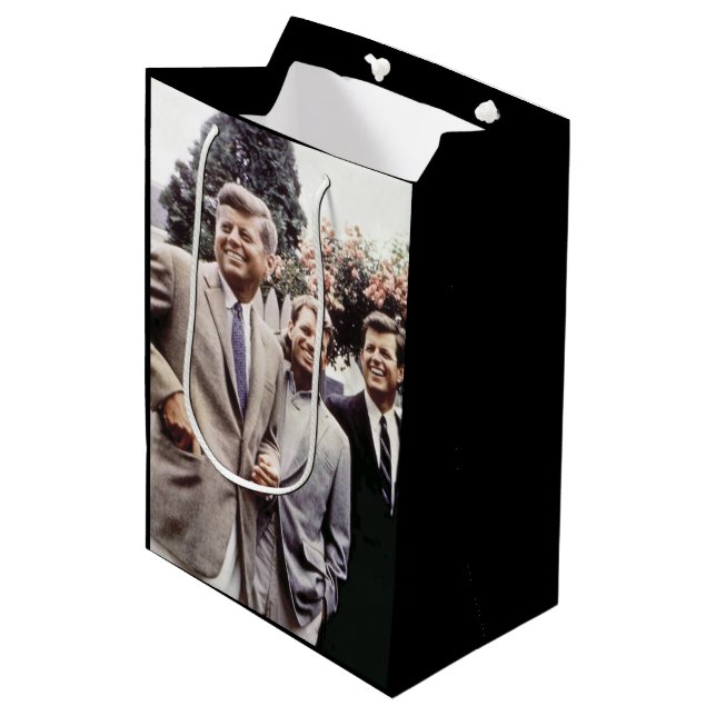Kennedy Brothers, President John, Robert & Ted Medium Gift Bag (Front Angled)