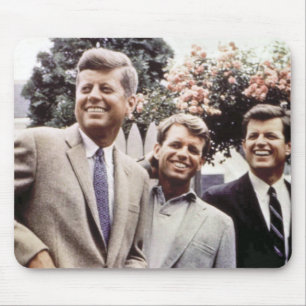 Kennedy Brothers, President John, Robert & Ted Mouse Pad