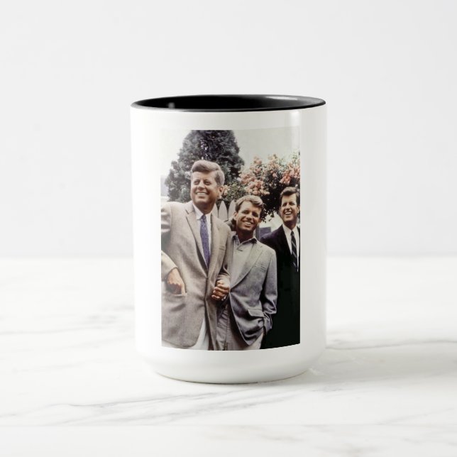 Kennedy Brothers, President John, Robert & Ted Mug (Center)