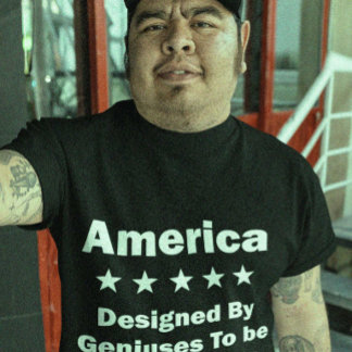 Kennedy - Designed By Geniuses Run By Idiots T-Shirt