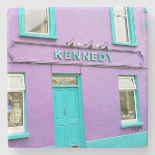 Kennedy, Dingle, Pubs, Irish, Coasters. Ireland Stone Coaster