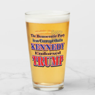 Kennedy Endorses Trump Glass