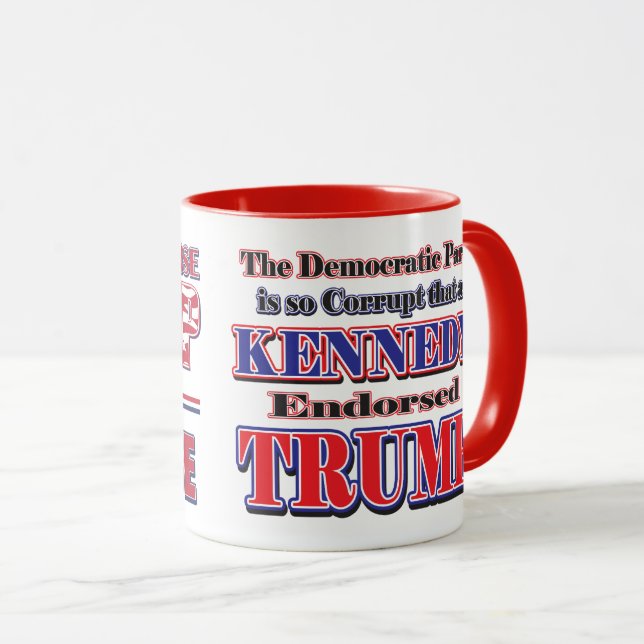 Kennedy Endorses TRUMP Mug (Front Right)