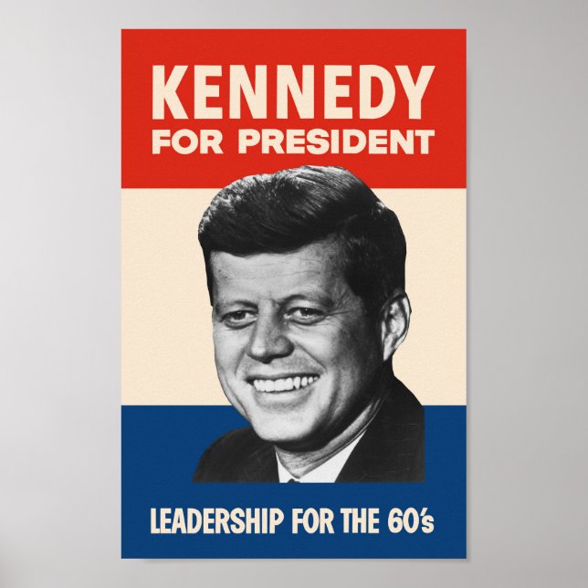 Kennedy for President Poster (Front)