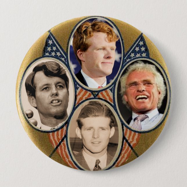 Kennedy Generations 10 Cm Round Badge (Front)