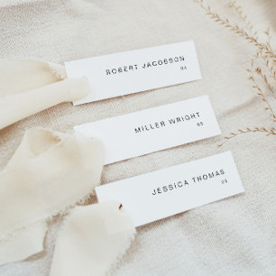 KENNEDY Modern Simple Slender Place Card Name Card