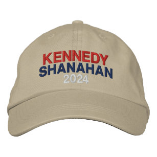 KENNEDY RFK JR SHANAHAN 2024 EMBROIDERED HAT