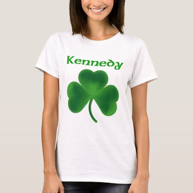 Kennedy Shamrock T-Shirt (Front)