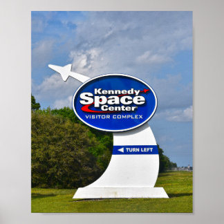 Kennedy Space Center Visitor Complex Sign