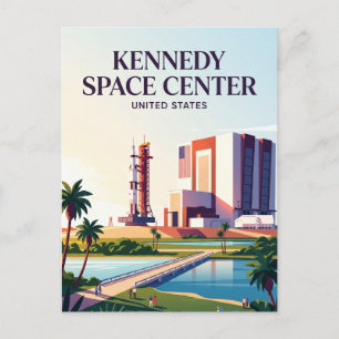 Kennedy Space Centre Florida Postcard