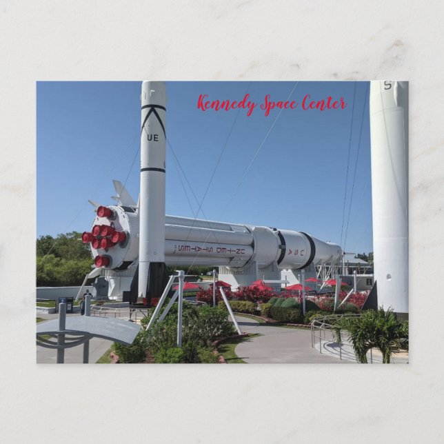 Kennedy Space Centre Postcard (Front)