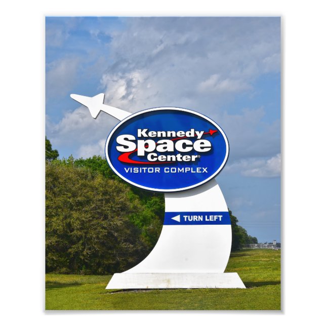 Kennedy Space Centre Visitor Complex Sign (Front)