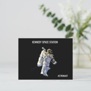 Kennedy Space Station Astronaut  Postcard