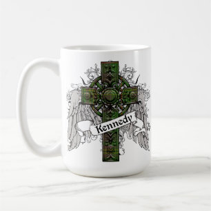 Kennedy Tartan Cross Coffee Mug