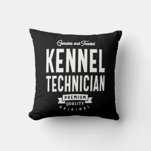 Kennel Technician Job Title Gift Cushion