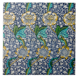 Kennet Pattern (by William Morris) Tile
