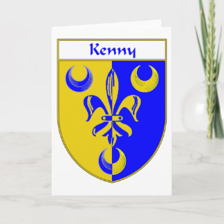 Kenny Coat of Arms/Family Crest Holiday Card