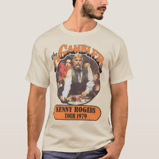 Kenny Rogers The Gambler Retro Classic Country T-Shirt