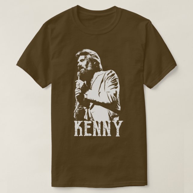 Kenny The White Stencil T-Shirt (Design Front)