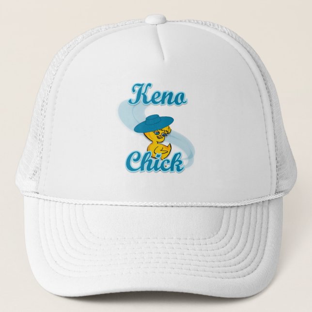 Keno Chick #3 Trucker Hat (Front)