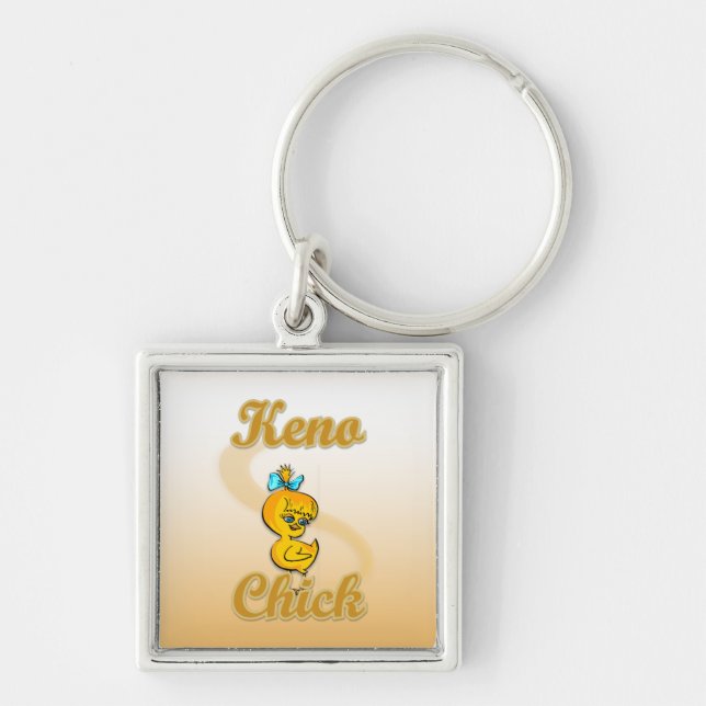 Keno  Chick Key Ring (Front)