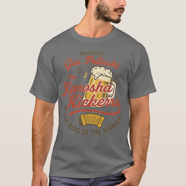 Kenosha Kickers Funny T-Shirt (Front)