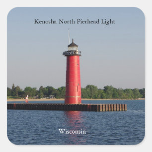 Kenosha North Pierhead Light sticker
