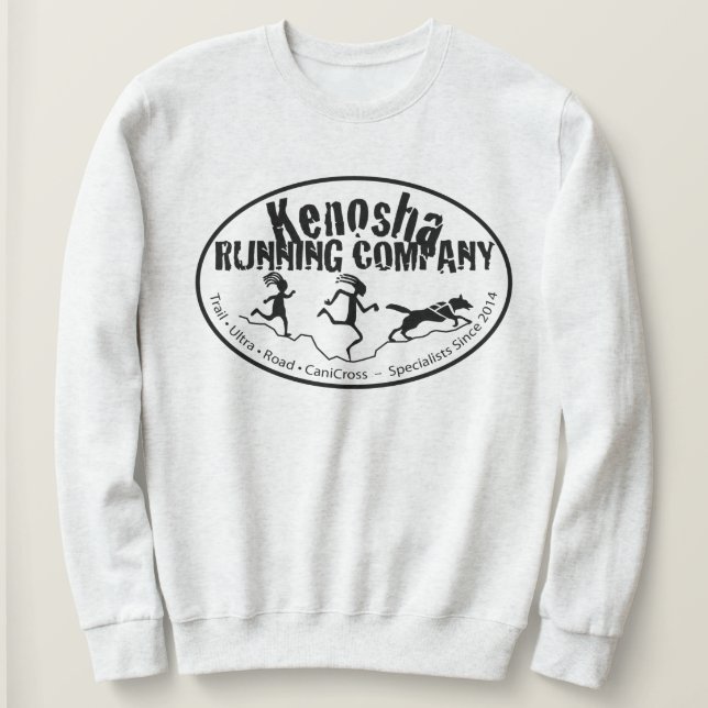 Kenosha Running Company Women's Crewneck Sweatshirt (Design Front)