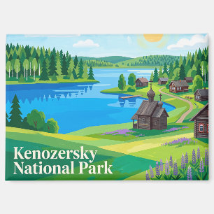 Kenozersky National Park Russia Magnet