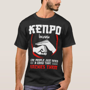 Kenpo Fighter Weapon Kenpo Instructor Karate Marti T-Shirt