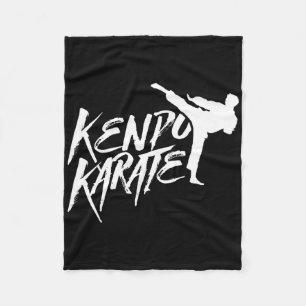 Kenpo Karate Fighter Saings Martial Arts Fleece Blanket