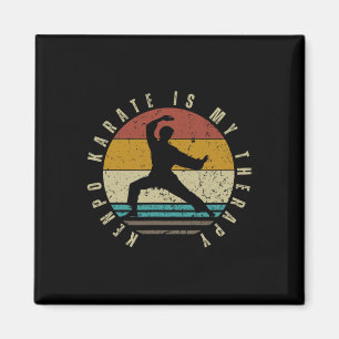 Kenpo Karate Is My Therapy Funny American Kenpo 1  Magnet