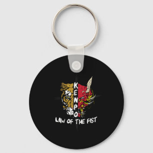 Kenpo Karate Law Of The Fist Martial Arts Key Ring