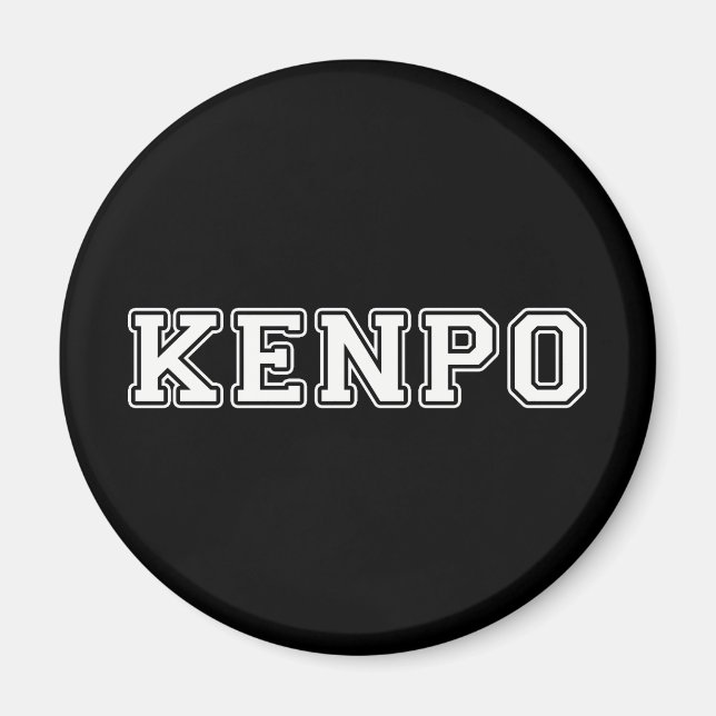 Kenpo Magnet (Front)