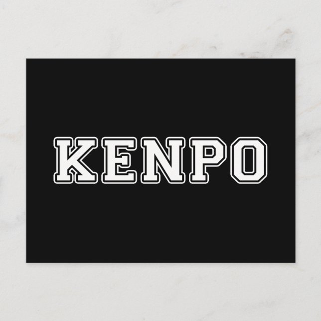 Kenpo Postcard (Front)