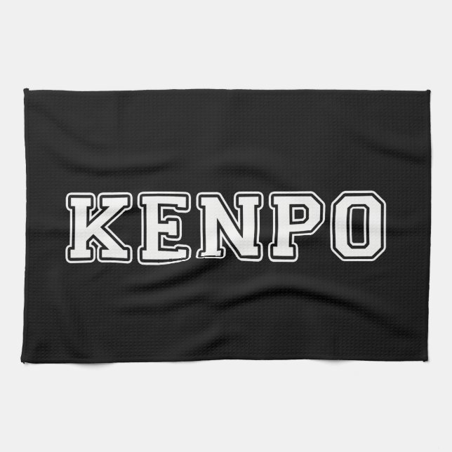 Kenpo Tea Towel (Horizontal)