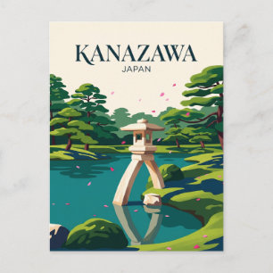 Kenroku-en Garden Japan Postcard