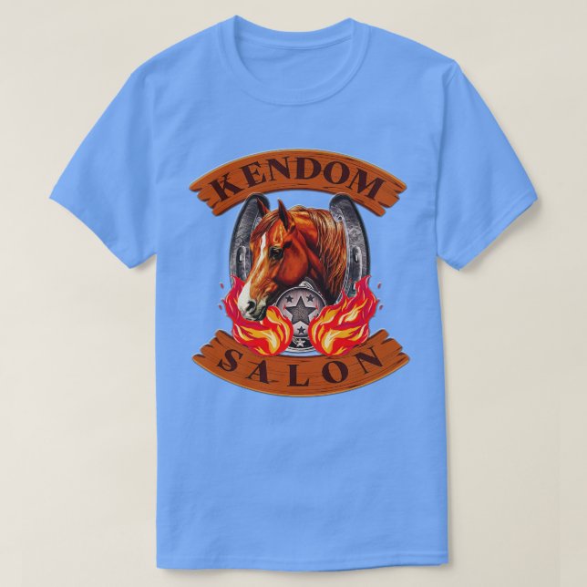 Kens Salon T-Shirt (Design Front)