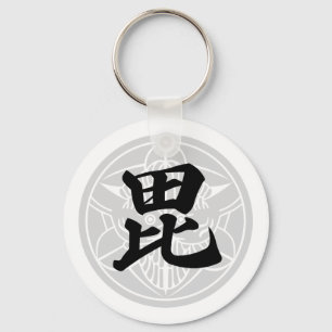 Kenshin UESUGI, a Japanese military commander Key Ring