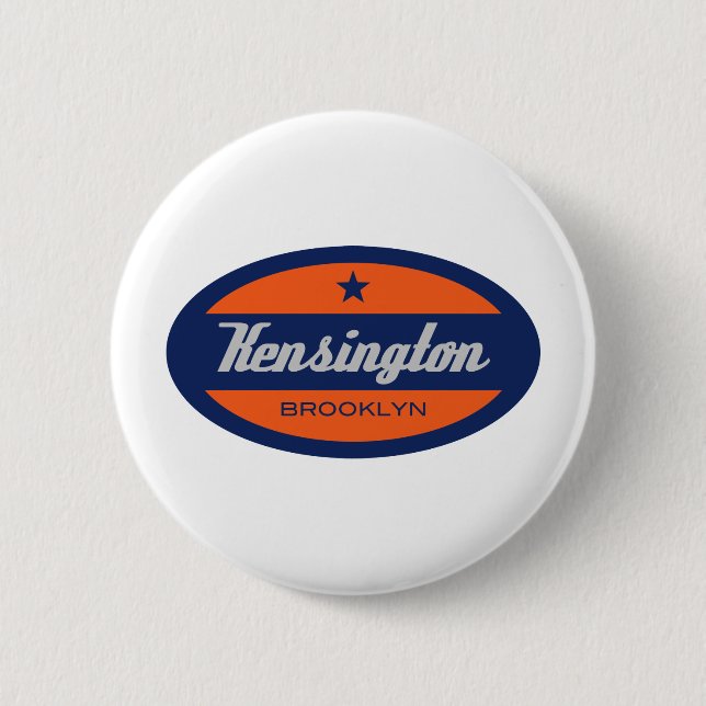 Kensington 6 Cm Round Badge (Front)
