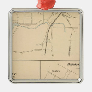 Kensington, Granby, Rainbow, Poquonnock Metal Tree Decoration