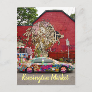 Kensington Market Toronto Canada Postcard